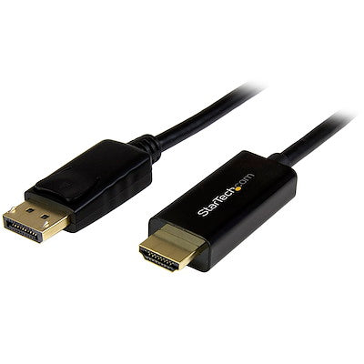 Startech |Displayport 1.2 (M) - HDMI 1.4 (M) Cable - 3m / 10ft | DP2HDMM3MB