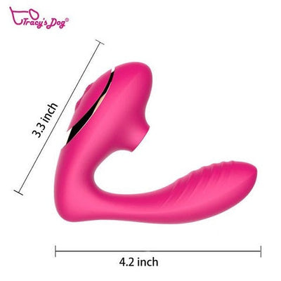 Sexual Wellness Tracy's Dog | OG Sucking Vibrator Pink