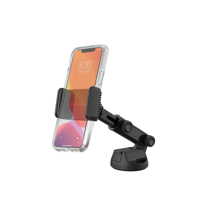 Scosche | Extendo Mount Telescoping Phone, GPS Suction Cup Mount - Black SC-UH4WDEX2-SP