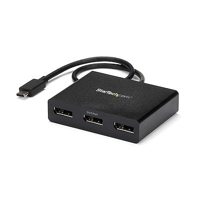 SO Startech | USB C to DisplayPort 3x | MSTCDP123DP