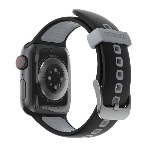 Otterbox | Apple Watch 38/40/41mm Watch Band - Black/Grey (Pavement) 15-10759