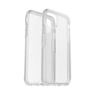 Otterbox | iPhone 11 - Symmetry Clear Protective Case - Stardust (Silver Flake/Clear) | 120-2337