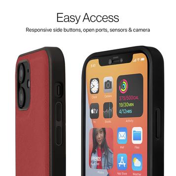 Caseco | iPhone 11 - Sunset Blvd   2-in-1 RFID Blocking Folio Case - Red  | C3007-03