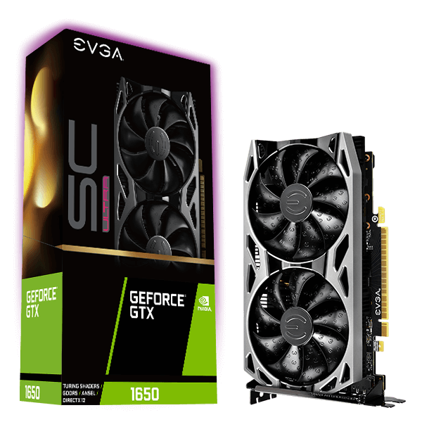 /// EVGA | Video Card GeForce GTX 1650 SC ULTRA GAMING 4GB GDDR5 128B HDMI | DP 04G-P4-1057-KR