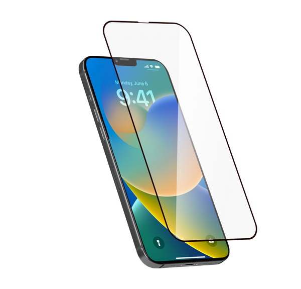 //// LOGiiX | Phantom Glass Edge-to-Edge iPhone 14/13 - Clear | LGX-13467