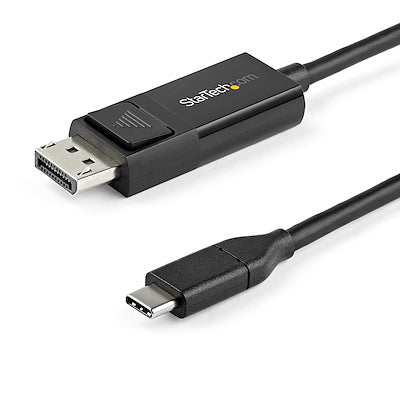 Startech | USB-C (M) - Displayport 1.2 (M) Cable - 1m / 3ft | CDP2DP1MBD