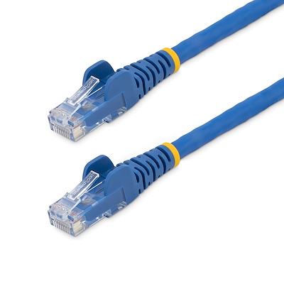SO Startech | Cat6 Snagless LSZH Ethernet Cable (10 Gigabit 650mhz 100w Poe Rj45 Utp) - 20 Ft - Blue | N6LPATCH20BL