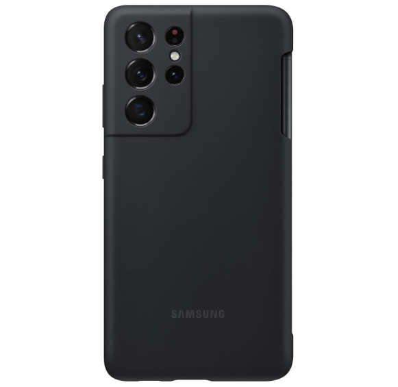 //// Samsung | Galaxy S21 Ultra - Silicone Cover Case W/ S-Pen - Black | 120-3941