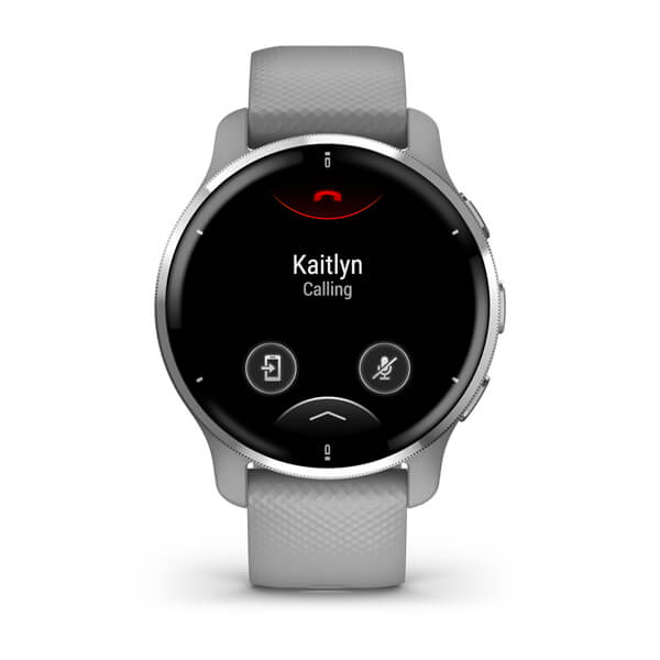 Garmin | Venu 2 Plus GPS Smartwatch and Fitness Tracker - Silver | 010-02496-00