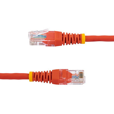 Startech | Cat5e Molded Patch Cable W/ Molded Rj45 Connectors 15ft/4.5m - Red | M45PATCH15RD