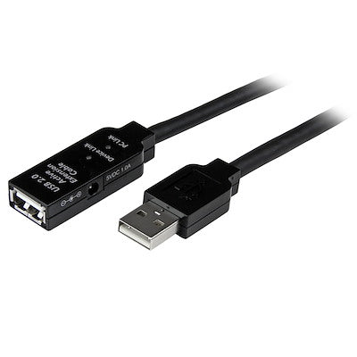 Startech | USB-A 2.0 ACTIVE EXTENSION CABLE - M/F   10M / 30FT | USB2AAEXT10M