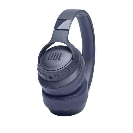 JBL | Tune 760NC Wireless Over-Ear Noise Cancelling Headphones - Blue | JBLT760NCBLUAM
