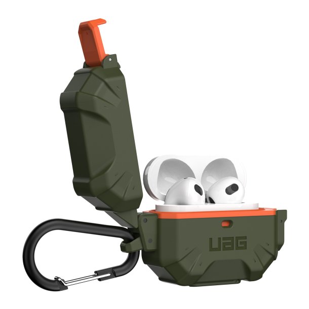 UAG | Pathfinder Case Airpods (3rd Gen) - Olive/Orange | 15-09794