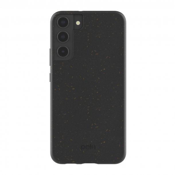 Pela | Classic Protective Case Eco-Friendly/Compostable Samsung Galaxy S22+ - Black | 15-09902