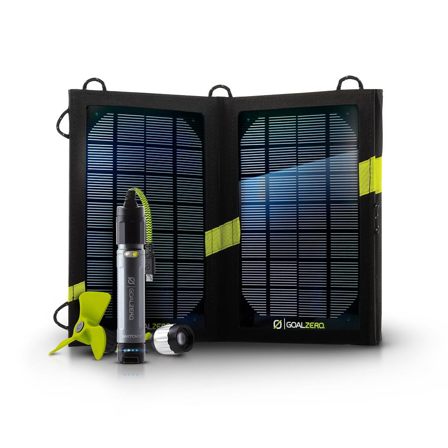 Goal Zero Switch 10 Micro Solar Recharging Kit | 4OTC21013