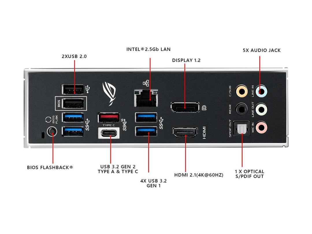 SO Asus | Motherboard AM4 w/ DDR4-3200, 7.1 Audio, 2.5G LAN, CrossFireX STRIX B550-F GAMING ROG STRIX B550-F GAMING