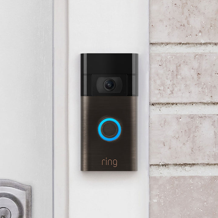 Ring |WiFi Video Doorbell (2nd Gen) - Venetian Bronze |  8VR1SZ-VEN0