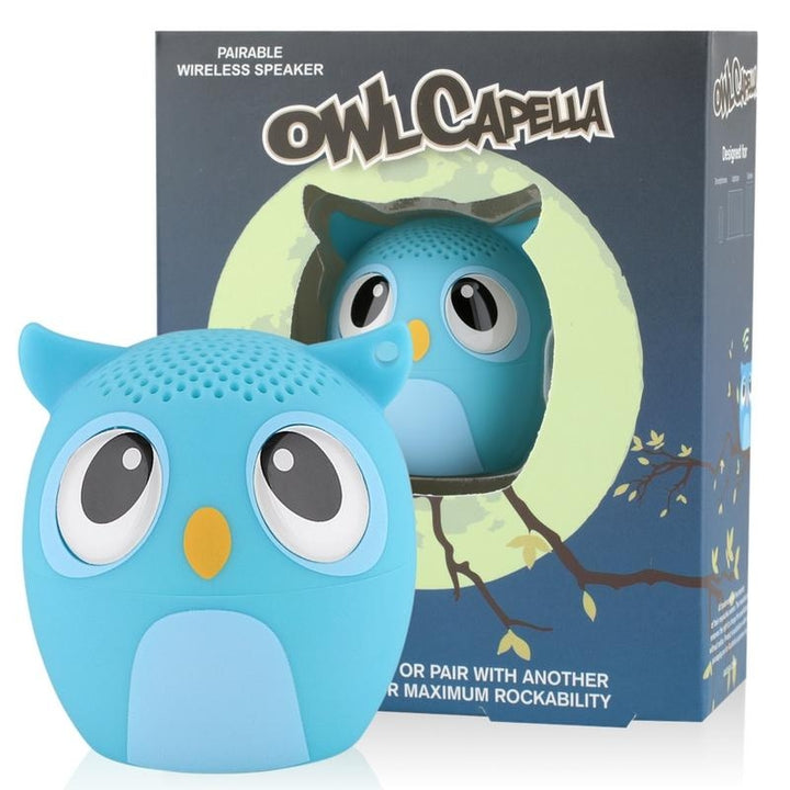 My Audio Pet | Bluetooth Speaker Owl Blue - OwlCappela | Map5-BLOWLR