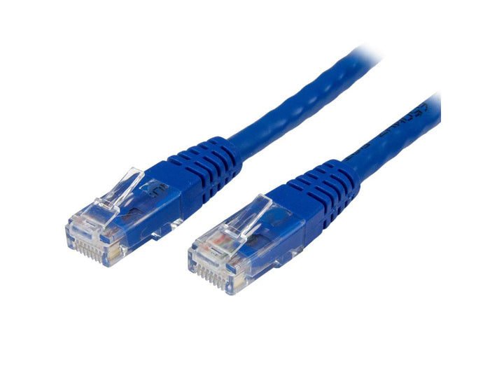 Startech | Cat6 Molded Ethernet Cable (650mhz 100w Poe Rj45 Utp) - 3 Ft - Blue | C6PATCH3BL