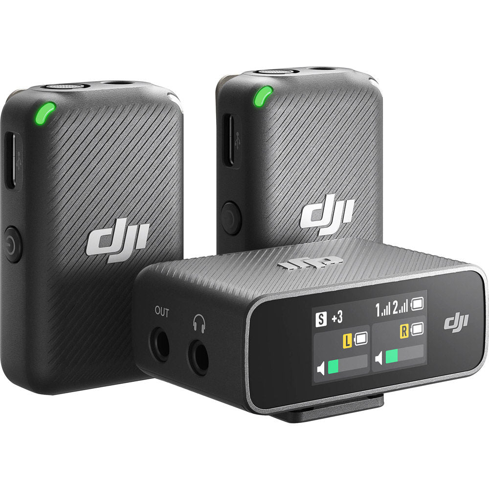 /// DJI | 2-Person Compact Digital Wireless Microphone System/Recorder for Camera/Smartphone | CP.RN.00000197.01