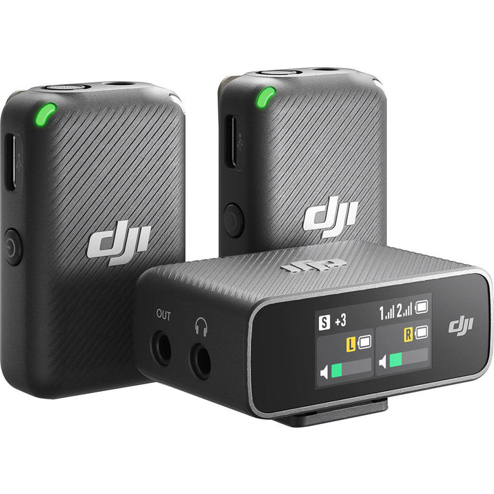 /// DJI | 2-Person Compact Digital Wireless Microphone System/Recorder for Camera/Smartphone | CP.RN.00000197.01