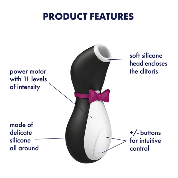 Sexual Wellness Satisfyer | Penguin Air Pulse Stimulator