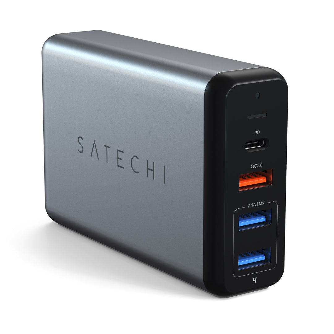 //// Satechi | Type-C 60W Travel Charger for Most Devices  - Space Gray | ST-MCTCAM NORMALLY $89.99