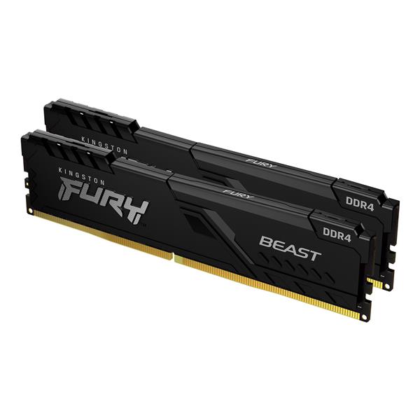 Kingston | RAM 32GB 3200MHz DDR4 CL16 UDIMM FURY Beast - Black | KF432C16BB/32
