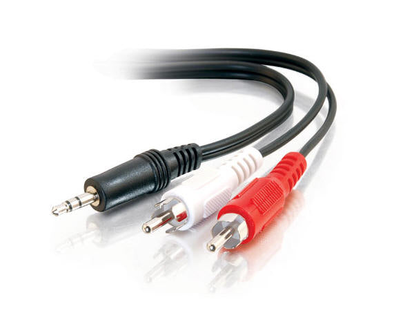 C2G | 3.5MM Stereo Male to RCA Male 6 FT |  4321527
