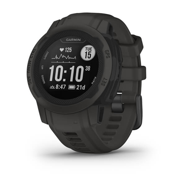 Garmin | Instinct 2S Rugged GPS Smartwatch and Fitness Tracker Standard Edition - Graphite |  010-02563-10