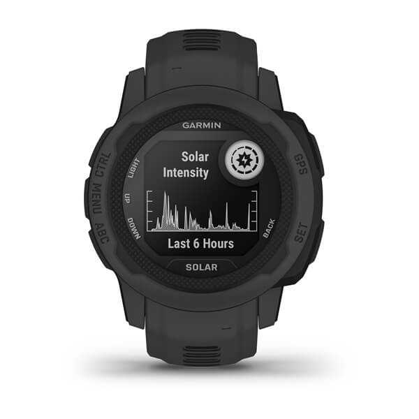 Garmin | Instinct 2S Solar Smartwatch and Fitness Tracker Graphite | 010-02564-10