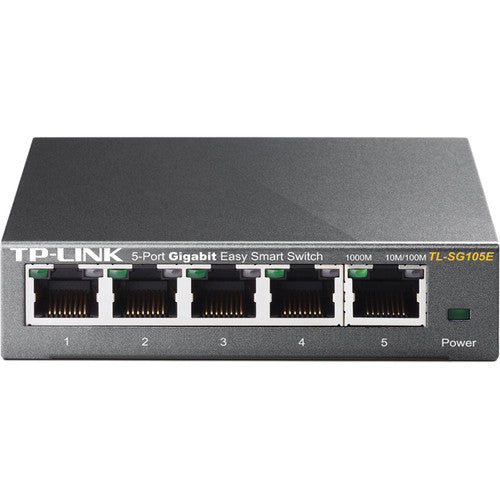 TP-Link | 5-Port Managed Gigabit Managed Easy Smart Switch | TL-SG105E