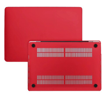 //// Blu Element - Hardshell Soft Touch Case Red for MacBook Air 13 inch | 120-0074