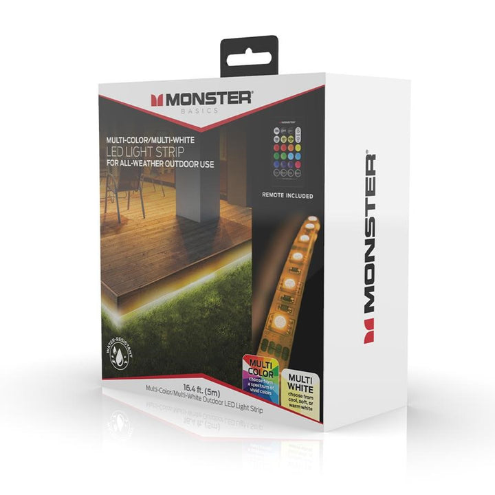 Monster | Basic Multi-Color Multi-White Outdoor LED Light Strip MLB71037CAN