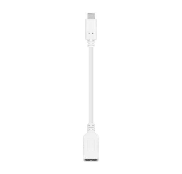 LOGiiX | USB-C to USB-A (female) Adapter for MacBook (2015) - White LGX-11922
