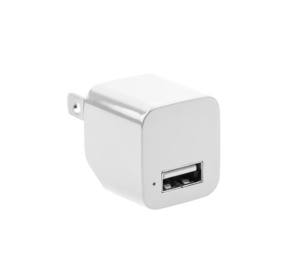 LOGiiX | Power Cube Mini 1A/5W AC Wall Charger - White | LGX-12624