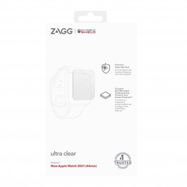 ZAGG | InvisibleShield Ultra Clear+ for Apple Watch Series 7 45mm-Clear | IS-200208667