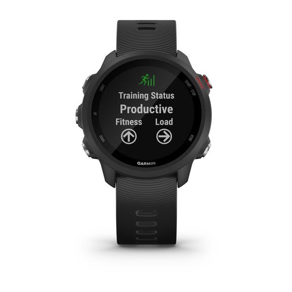 Garmin | Forerunner 245 GPS Music Running Smartwatch and Fitness Tracker - Black | 010-02120-20