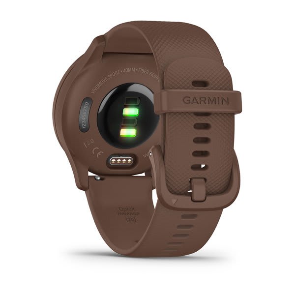 Garmin | Vivomove Sport GPS Smartwatch and Fitness Tracker Cocoa | 010-02566-02
