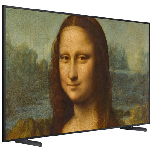 Samsung | The Frame 75" 4K UHD HDR QLED Tizen Smart TV - 2022 - Charcoal Black | QN75LS03BAFXZC