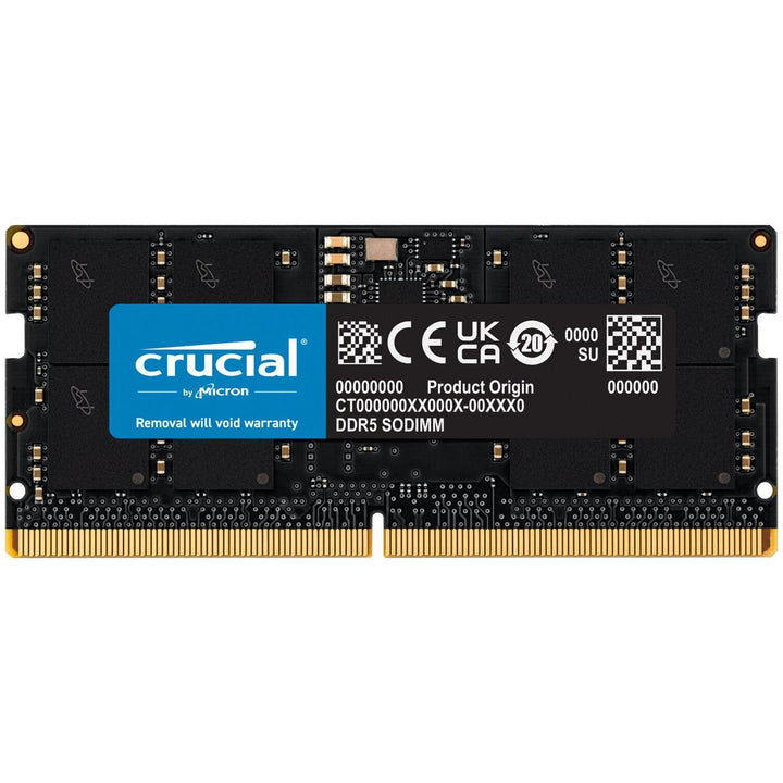 Crucial | RAM SODIMM 32GB 4800HZ DDR5 | CT32G48C40S5