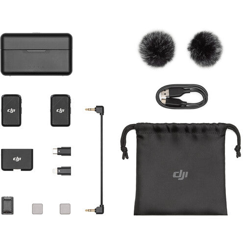 /// DJI | 2-Person Compact Digital Wireless Microphone System/Recorder for Camera/Smartphone | CP.RN.00000197.01