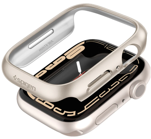 Spigen | Thin Fit Case for Apple Watch 38/40/41mm Series 1-7/SE- Starlight | SGPACS04185