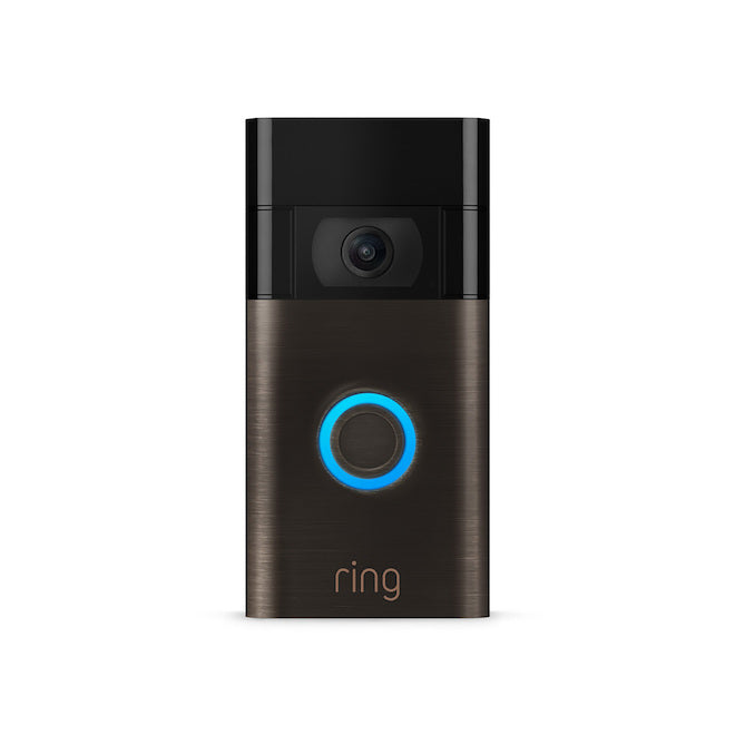 Ring | Video Doorbell Wireless (2nd Gen) Venetian Bronze | B08N5NZSPF