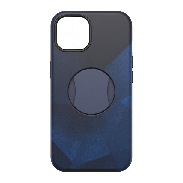 //// Otterbox | iPhone 14/13 OtterGrip Symmetry Series Case w/MagSafe - Blue Storm (Blue) | 15-11049