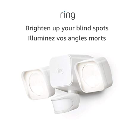Ring | Smart Lighting Floodlight Battery - White | B07YD6KCC2