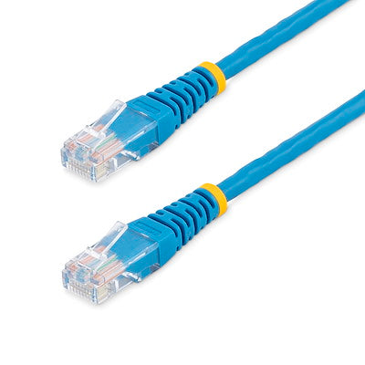 Startech | Cat5e Molded Patch Cable W/ Molded Rj45 Connectors - 1 Ft - Blue | M45PATCH1BL