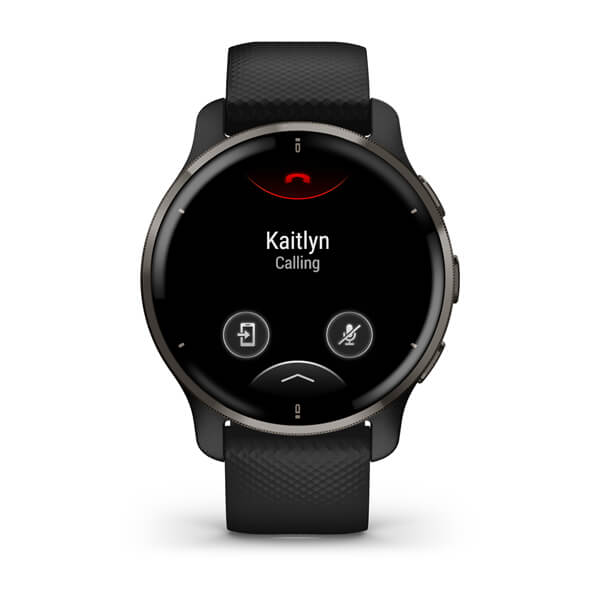 Garmin | Venu 2 Plus GPS Smartwatch and Fitness Tracker - Slate | 010-02496-01