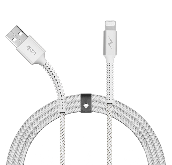 LOGiiX | Armour+ USB-A to Lightning 5ft/1.5m - White | LGX-13386