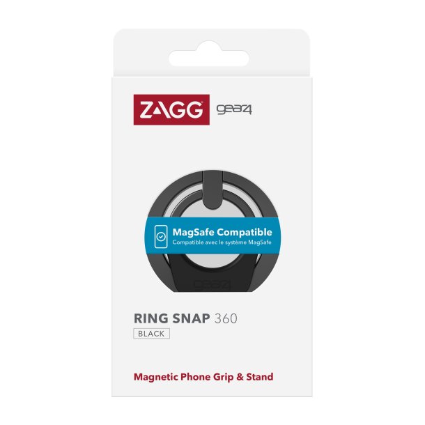 ZAGG GEAR4 | Magsafe Snap Ring Phone Grip & Stand | 15-10152
